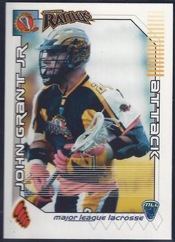 2001 Major League Lacrosse #NNO John Grant Jr. Front